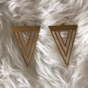 Gold Geometric Earrings